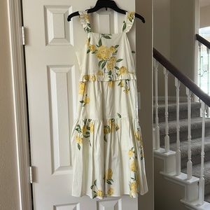 GB Girls size 12 maxi tiered flower dress